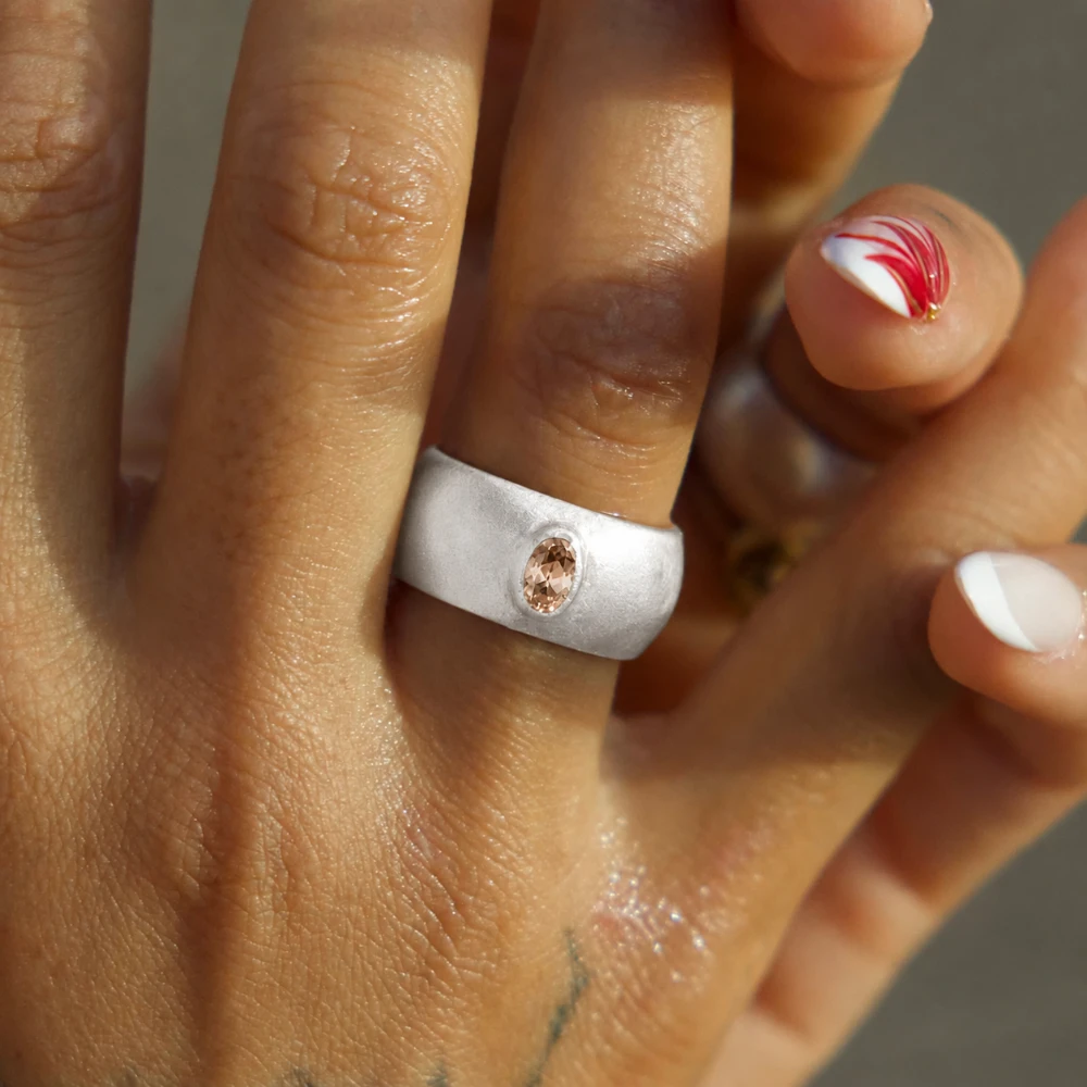 Mystic Ring Silver_Denuit Jewelry