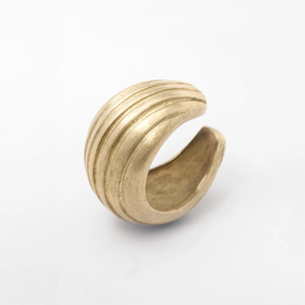 aeon cuff gold_denuit jewelry