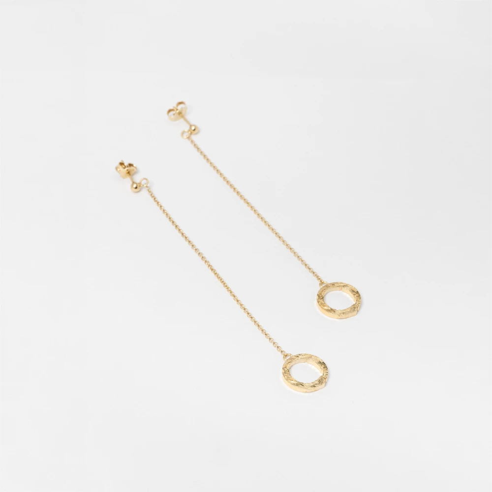 enzo zen earrings gold (1)