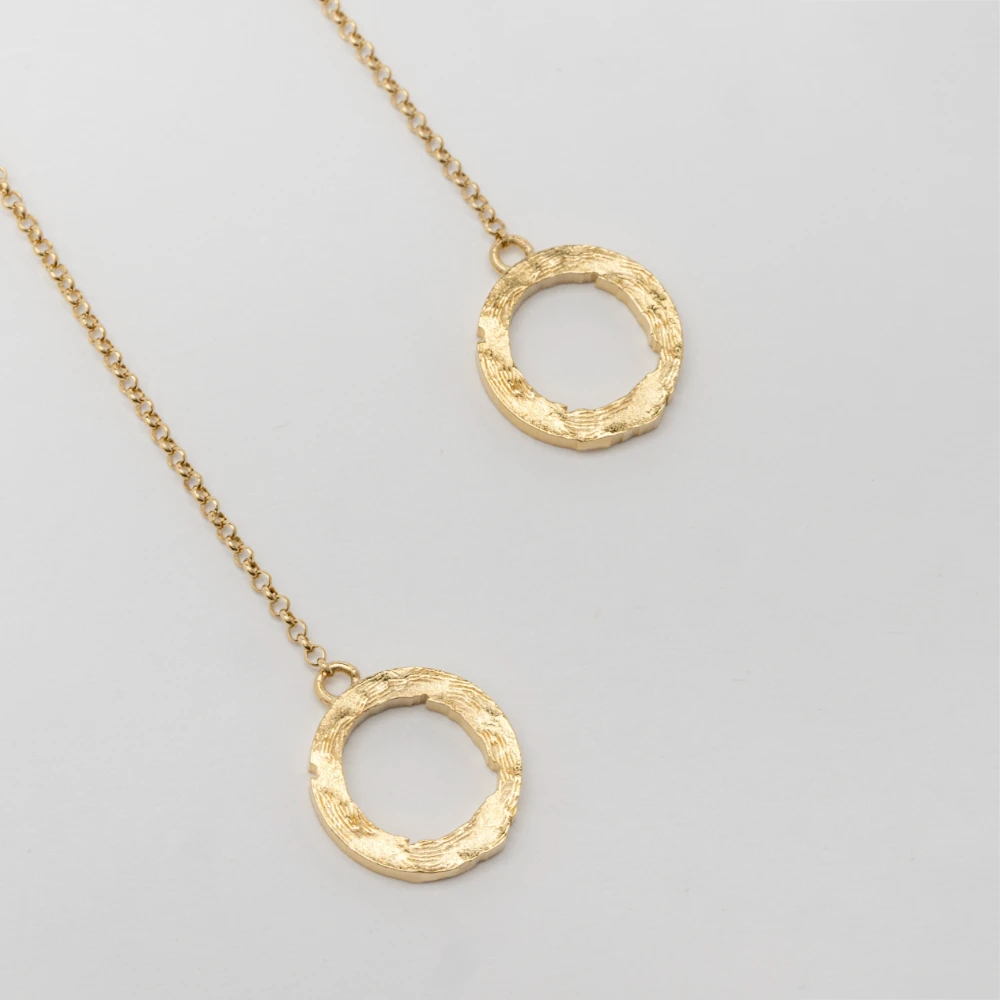 enzo zen earrings gold (2)