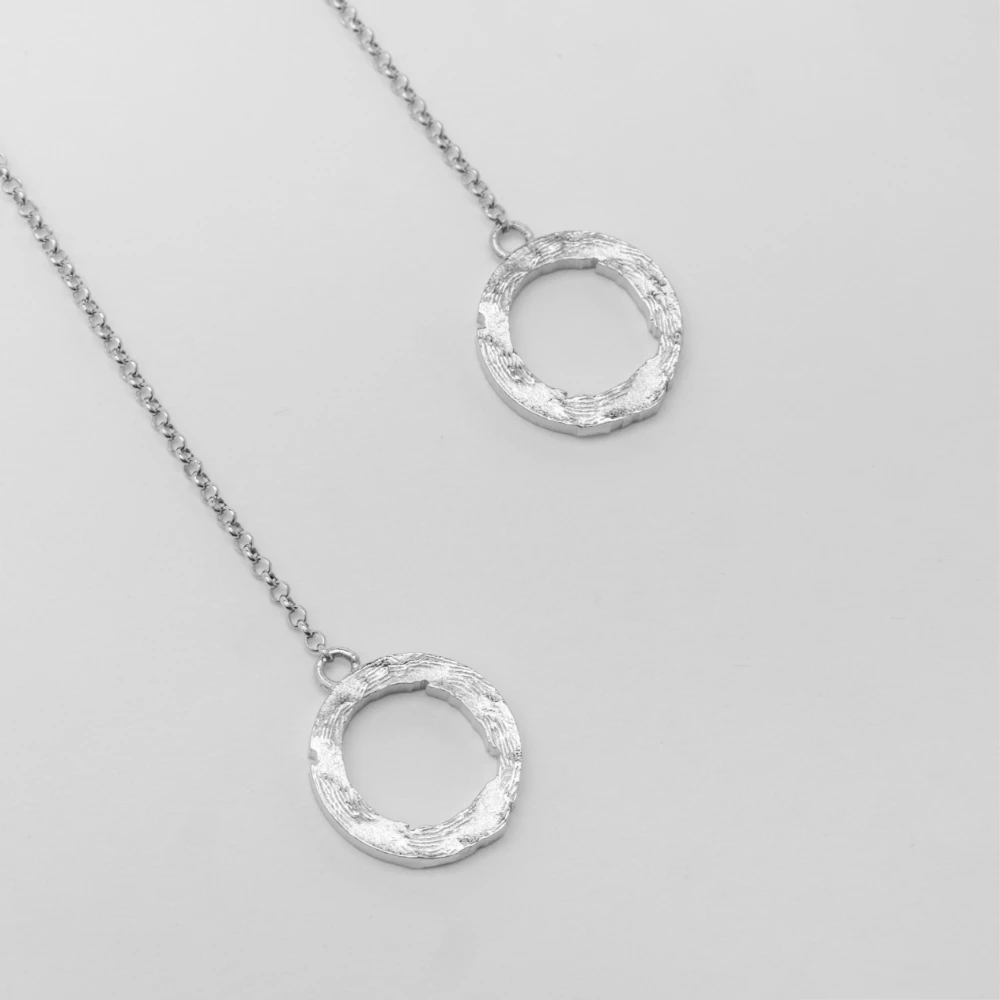 enzo zen earrings silver