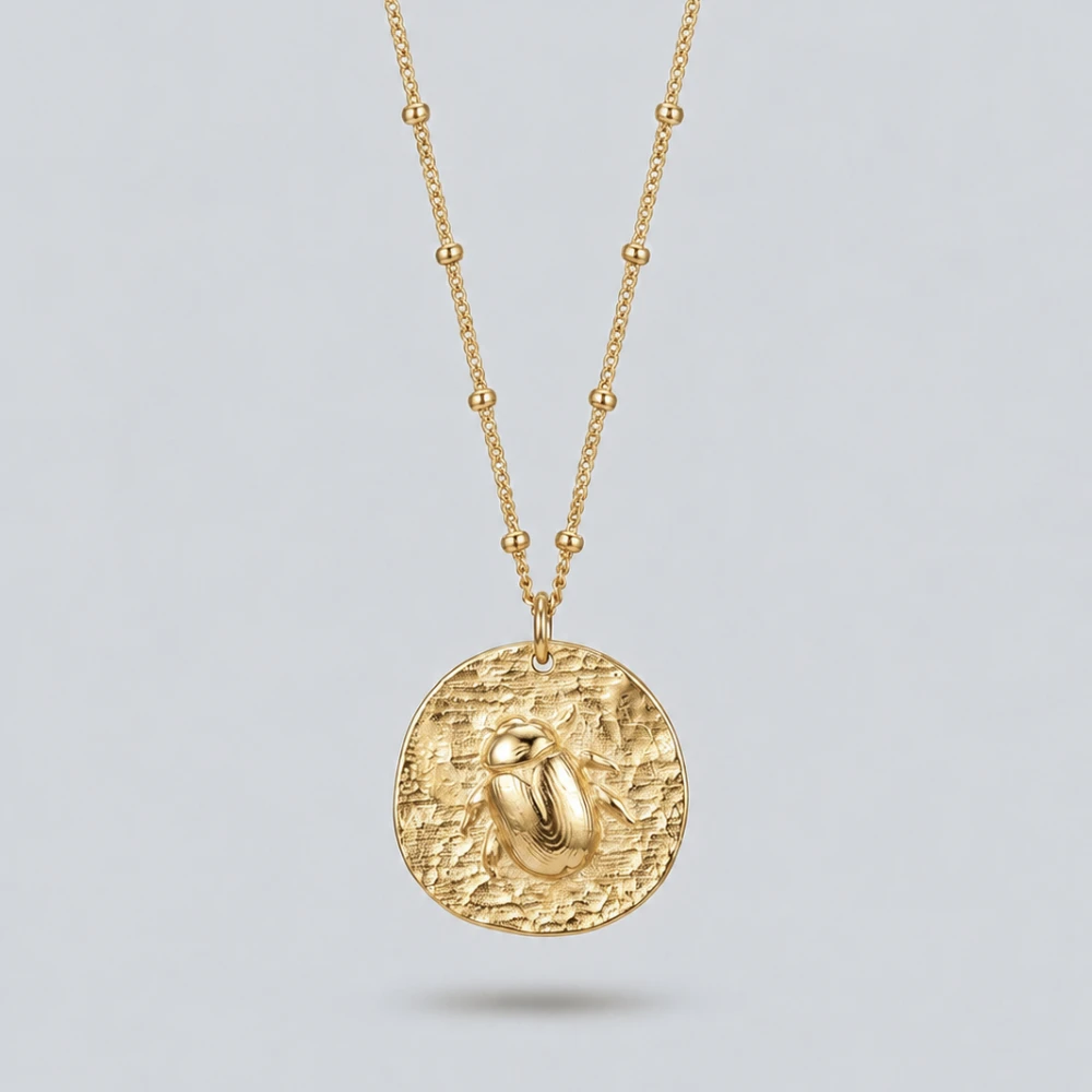 chams necklace gold CHAMS NECKLACE - Imagen 1
